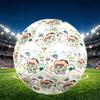 Crayon Shin Print Size 5 Soccer Ball, PU Wear Resistant Football for Match Training and Daily Practice, Birthday Gift for Soccer Fans