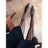 Spring and Summer Lace Love Hollow Mesh Black Stockings Pure Desire Pantyhose Mesh Socks Thin Sexy Socks