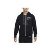 Nike Dri-Fit Standard Issue Logo Print Zip Hoodie Herren Hoodies Schwarz DV9449-010