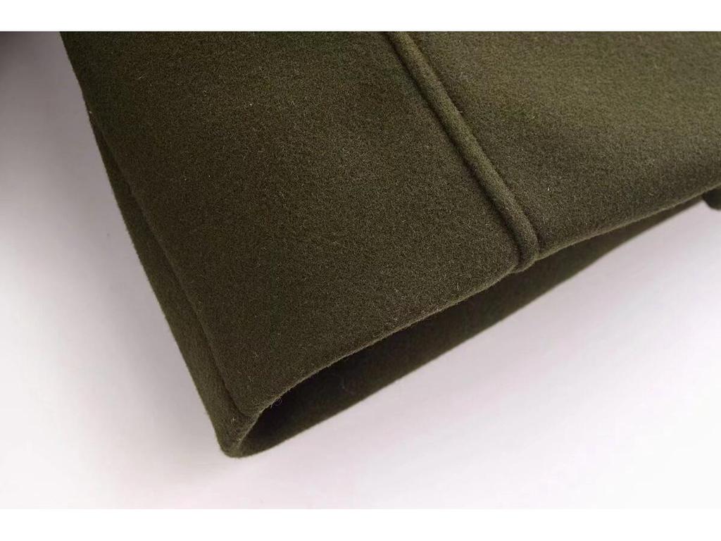 2024 Women's Double-Breasted Winter Coat - European & American Fashion Style