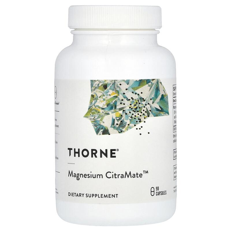 Magnesium CitraMate, 90 Capsules (135 mg per Capsule)