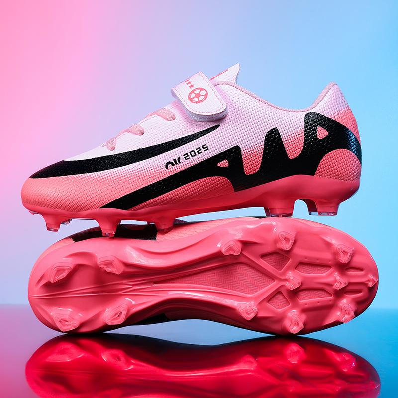 New Children Football Shoes Society Non Slip Cleats Soccer Shoes TF/FG Kids Indoor Professional Football Field Boot Fast Sneaker