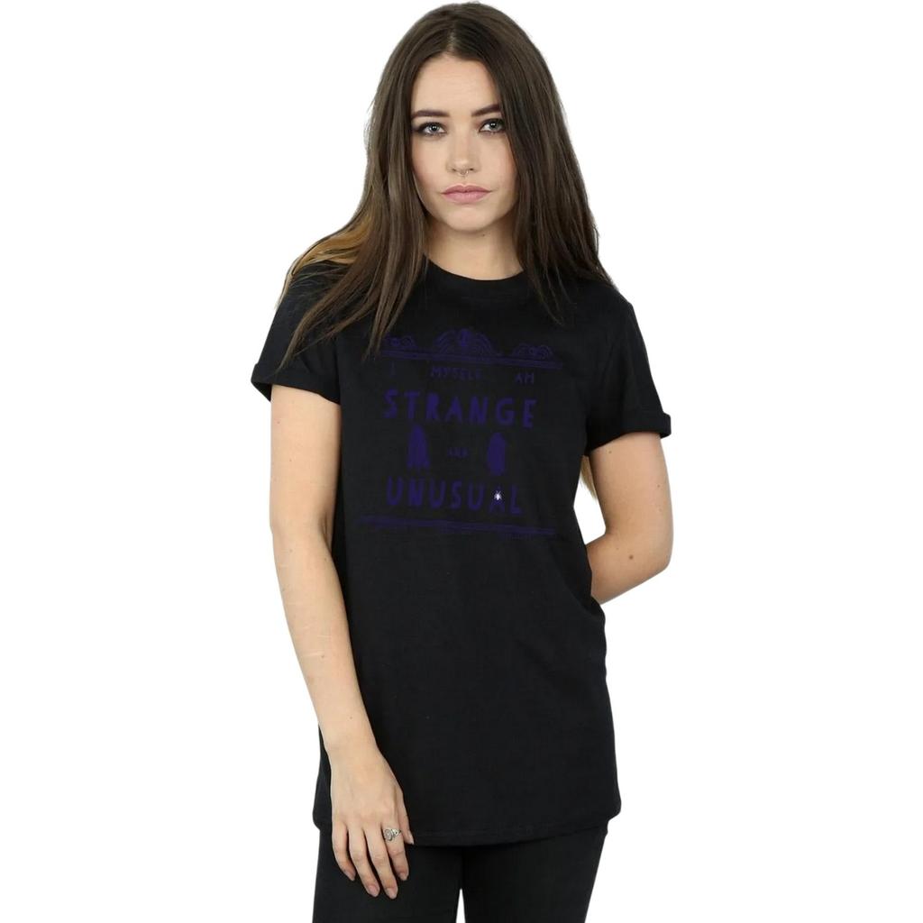Beetlejuice Womens/Ladies Strange And Unusual Cotton Boyfriend T-Shirt
