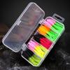 30pcs Soft Baits Swimbait Jigging Fishing Lure Double Tail Artificial Baits Wobbler Fishing Baits Fishing Tackle
