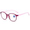 Ready to Ship Cheap Plastic Round Frame Anti Blue Light Reading Glasses 2026