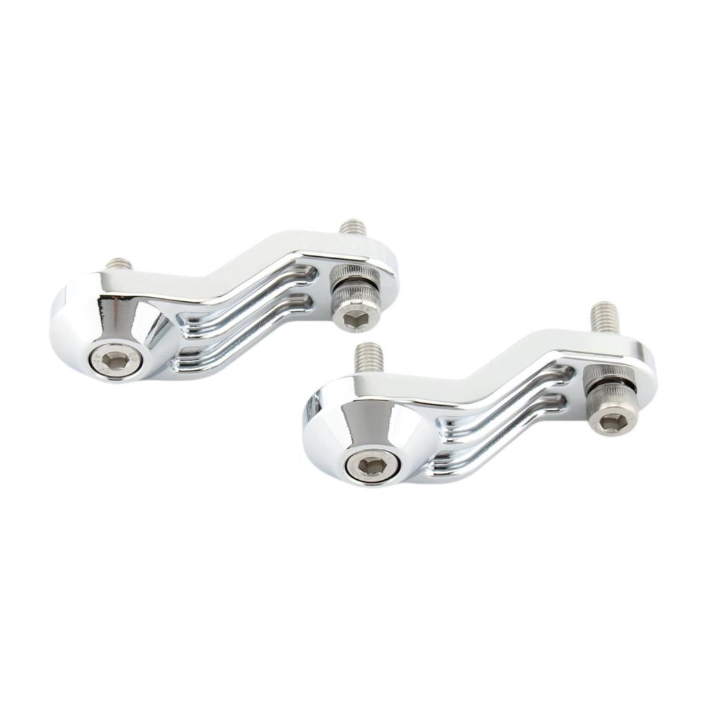 2Pcs Motorcycle Rear Turn Signal Bracket Metal Mounting for T120 Lightweight Spare Parts Accessory