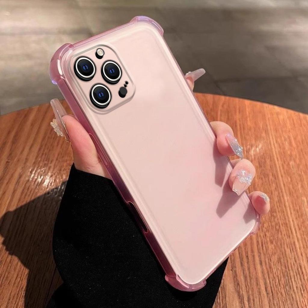 Case for iPhone 12 ProMax,12 Pro,11 ProMax,11 Pro Translucent Frosted Matte Casing 4-Corner Airbag Shockproof Bumper Cover