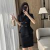 Women's Short-Sleeve Business Suit Set