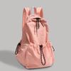 Solid Nylon Large Capacity Backpack 2026 Hot Selling Air Cushion Strap Soft Casual Backpack Soft Handle Outer Frame School Bags