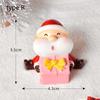 Model Miniature Dairy Sheep Little Statue Christmas Tree Figurines Micro Landscape Santa Claus