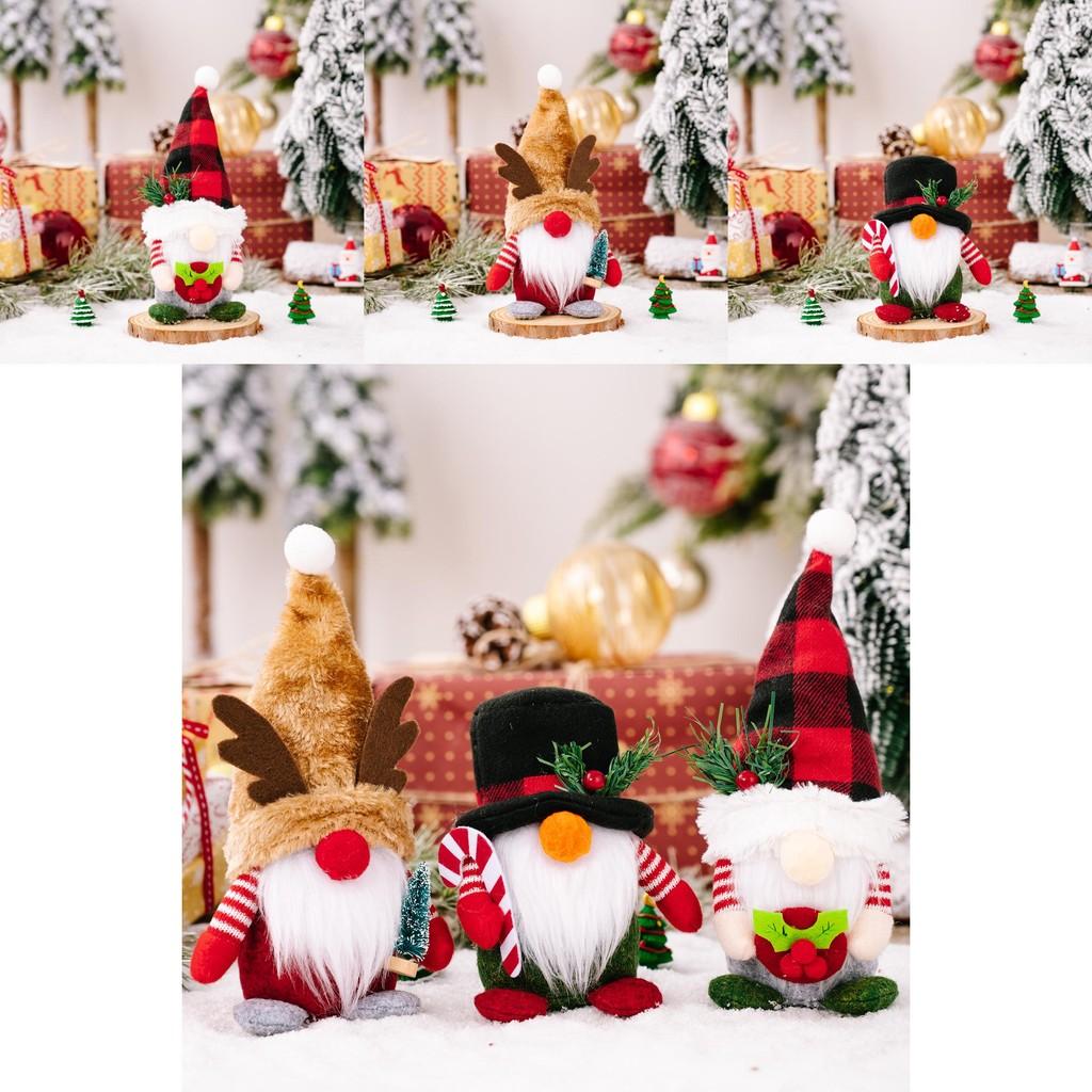 Delightful Cartoon Style Christmas Decorations With Snowman And Reindeer Figures
