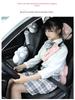 Cute Cat Paw Car Neck and Lumbar Support Headrest Pillow - Plush Backrest Decoration