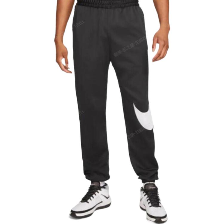 Nike Knitted Sweatpants Men's Black Moderate Cuffed Pants DM0996-010