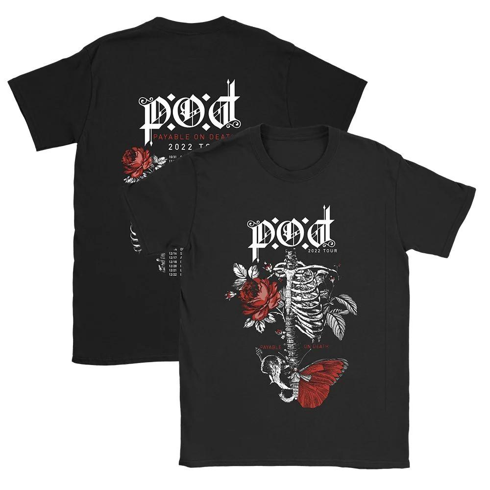 2022 Tour 2 SIDES Payable On Death POD Band Shirt Black Unisex S-5XL EM0672 M