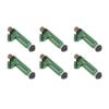 6Pcs Fuel Injector For Toyota Landcruiser FZJ78 1FZ-FE 1999-06 23250-66010