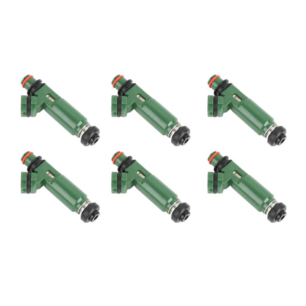 6Pcs Fuel Injector For Toyota Landcruiser FZJ78 1FZ-FE 1999-06 23250-66010