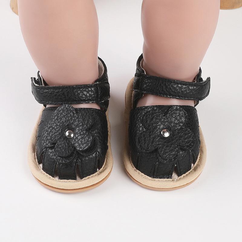 Soft Sole Summer Sandals for 0-1 Year Old Baby Girls