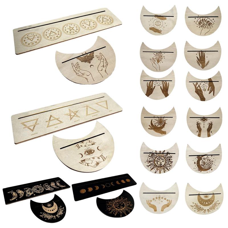 Holz-Tarotkartenständer, stabiler und langlebiger Tarotkartenständer, Geschenk für Enthusiasten, Zubehör für Wahrsagereispiele