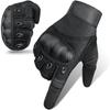 Taktische Handschuhe Männer Selbstverteidigung Paintball Airsoft Kampf Motorrad Hard Knuckle Vollfinger Fahrrad Reithandschuhe Sport abgrifffest