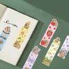Capybara Paper Bookmarks Assorted Fruit Animal Scenery Page Markers For Book Lovers Students Reading Accessory School Stationery