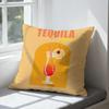 Tequila Sunrise Cocktail Cushion Cover Soft Reversible & Durable Pillow Cover – Multi-Scene Use For Home & Car Daily Comfort