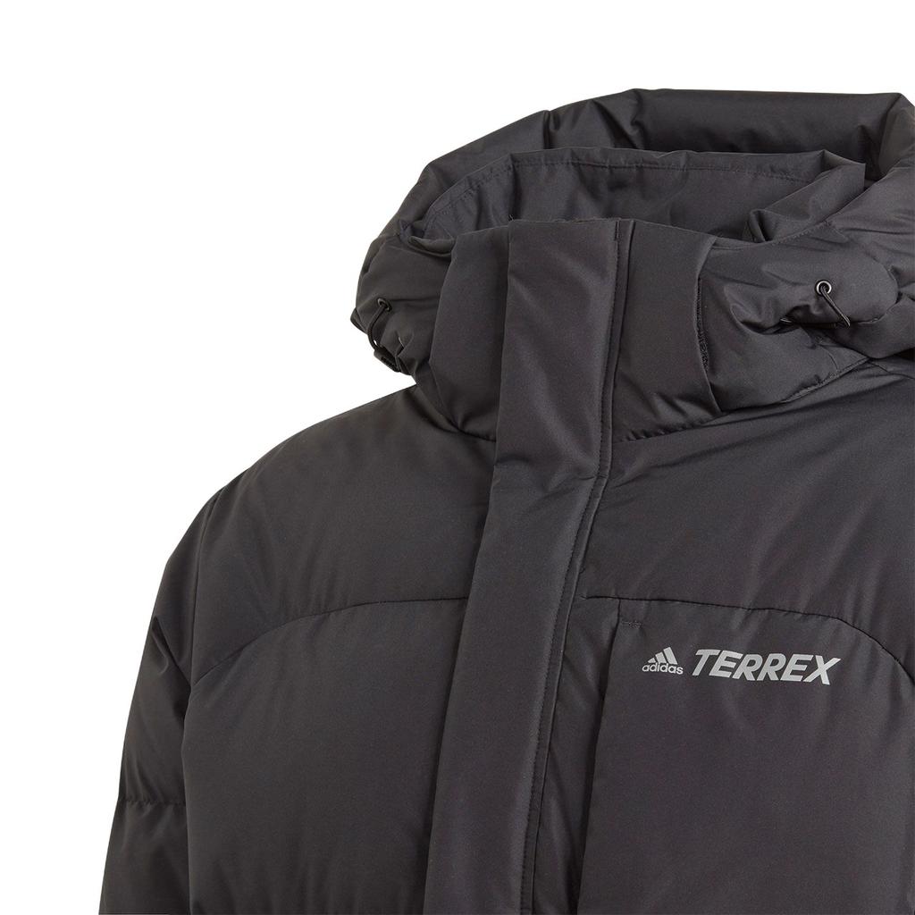 adidas Outdoor Casual Sports Hooded Down Jacket Unisex Outerwear Black GE9877