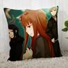 Spice And Wolf Pillow Cover Customize Pillow Case Modern Home Decorative Pillowcase For Living Room 45X45Cm A19.12.13
