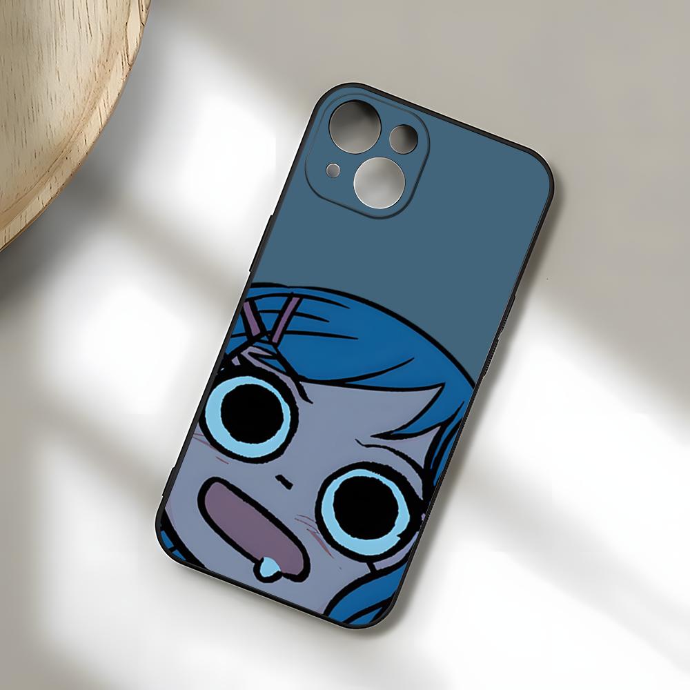 S-Scott Pilgrim Phone Case For IPhone 17 Pro Max 15 Pro 16 14 Plus 12 13 Mini 11 Pro Shockproof Soft Cover