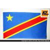 Drapeau - AZ FLAG - République Démocratique Du Congo - 150x90cm - Polyester - Extérieur