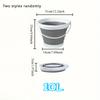 10LPortable Folding Water Bucket,car Outdoor Fishing Bucket,travel and Household Multi-purpose expandable Bucket Car Wash Bucket