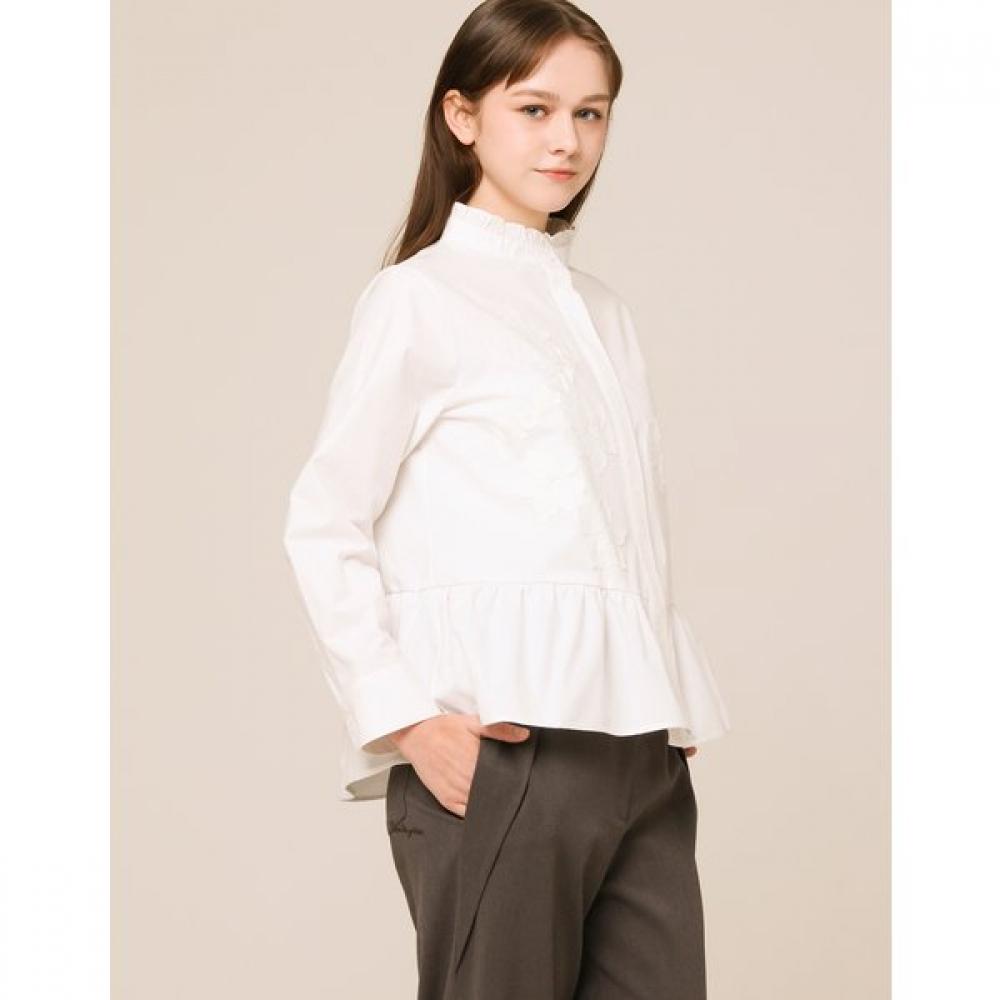 SON JUNG WAN Frill Cotton Blouse Zdr6161080