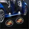 2 Pezzi Luci Portatili Wireless per Ombra Fantasma Portiera Auto Proiettore Logo di Benvenuto LED Lampada Per Porsche Boxster Cayenne Panamera Macan Cayman 911 918 996 917