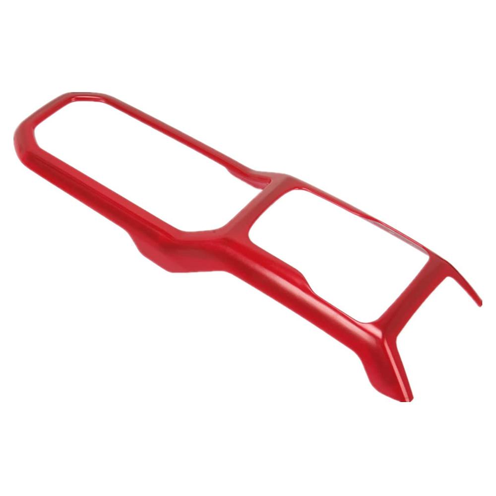 Pentru Jeep Wrangler JL JLU 2018-2021, panou de control central al vitezelor de schimbare a vitezelor, capac de protecție pentru consolă centrală, ornamente de turnare