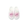 Adidas ADILETTE CLOGS Abrasion Resistant Closed Toe Slippers Unisex White Pink JH9849(Team1311-ad)