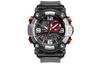 GT DESIGN Black Warrior Quartz Movement Rubber Strap Watch Men's Watches Black Dial GTS031