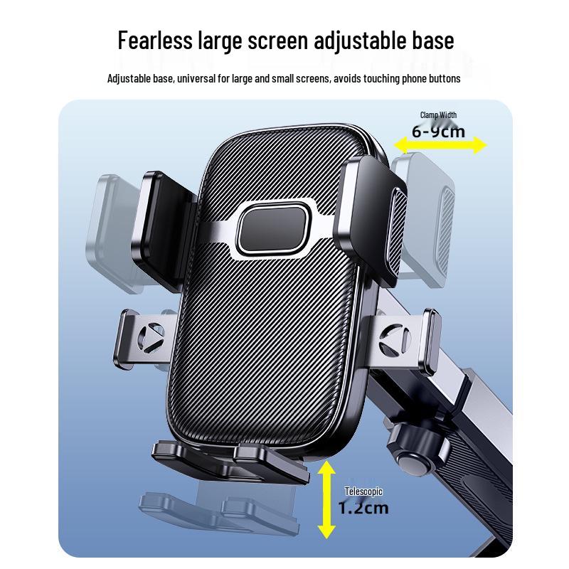 2025 Universal Car Phone Holder with Suction Cup and Air Vent Mount for Dashboard Navigation