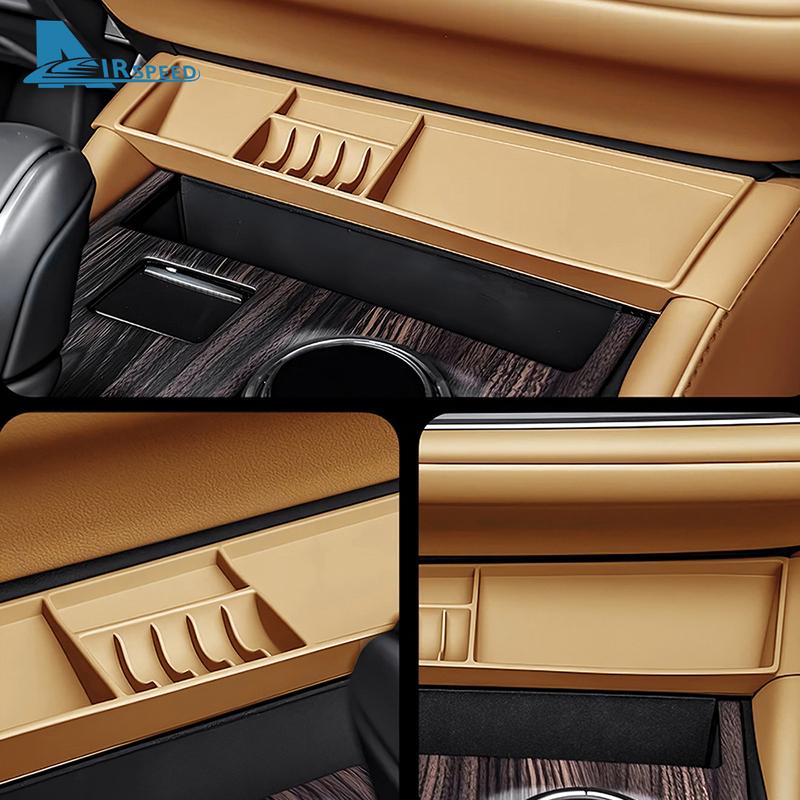 Silicone Car Central Control Gear Panel Storage Box LHD Trim For Lexus ES ES200 ES250 ES300h ES350 2025 2026-UP Car Accessories