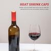 200pcs Heat Bottle Caps Pvc Wine Sealing Films For Home Winery Shrink Stoppers Office Barware Kitchen Bar Accessories