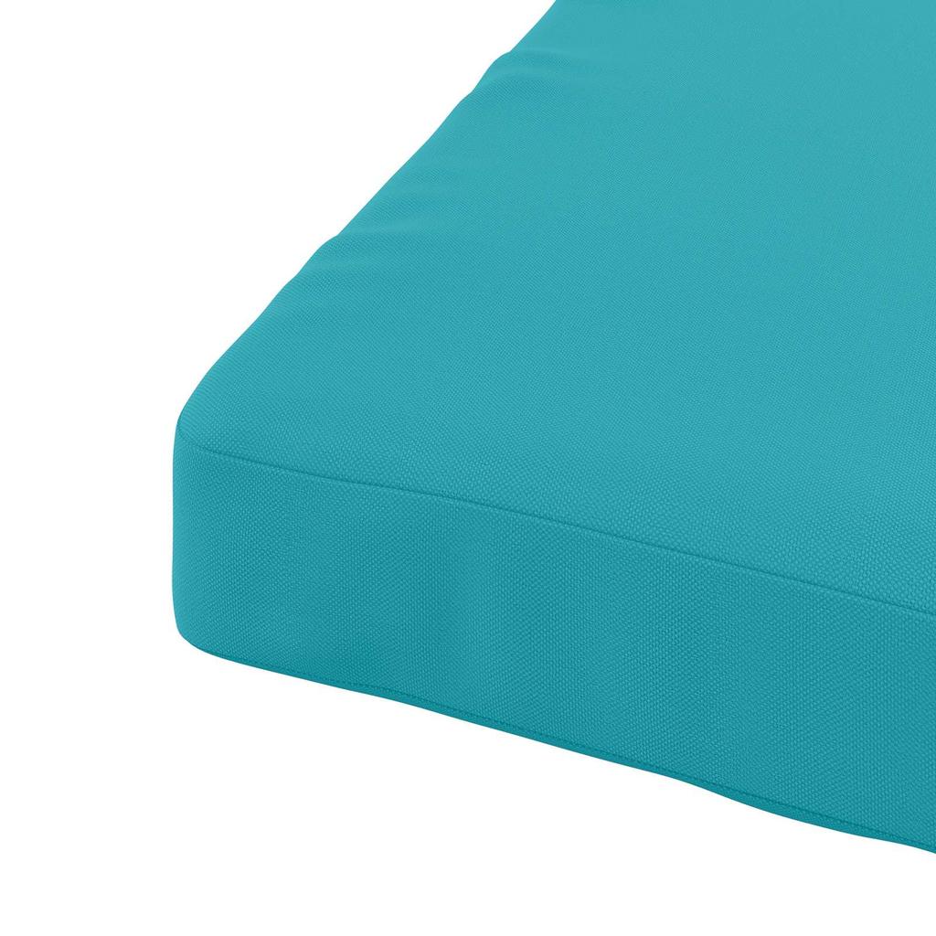 4 piece Seat Cushions VUGHT 4 pcs 100percent  Polyester Turquoise