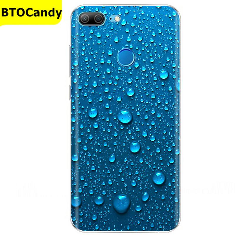 Etui For Honor 9 Lite Etui Kwiat Miękki Silikon Couqe Etui na Telefon Huawei Honor 9 Lite Etui Na Tył Honor9 9lite Coque Funda
