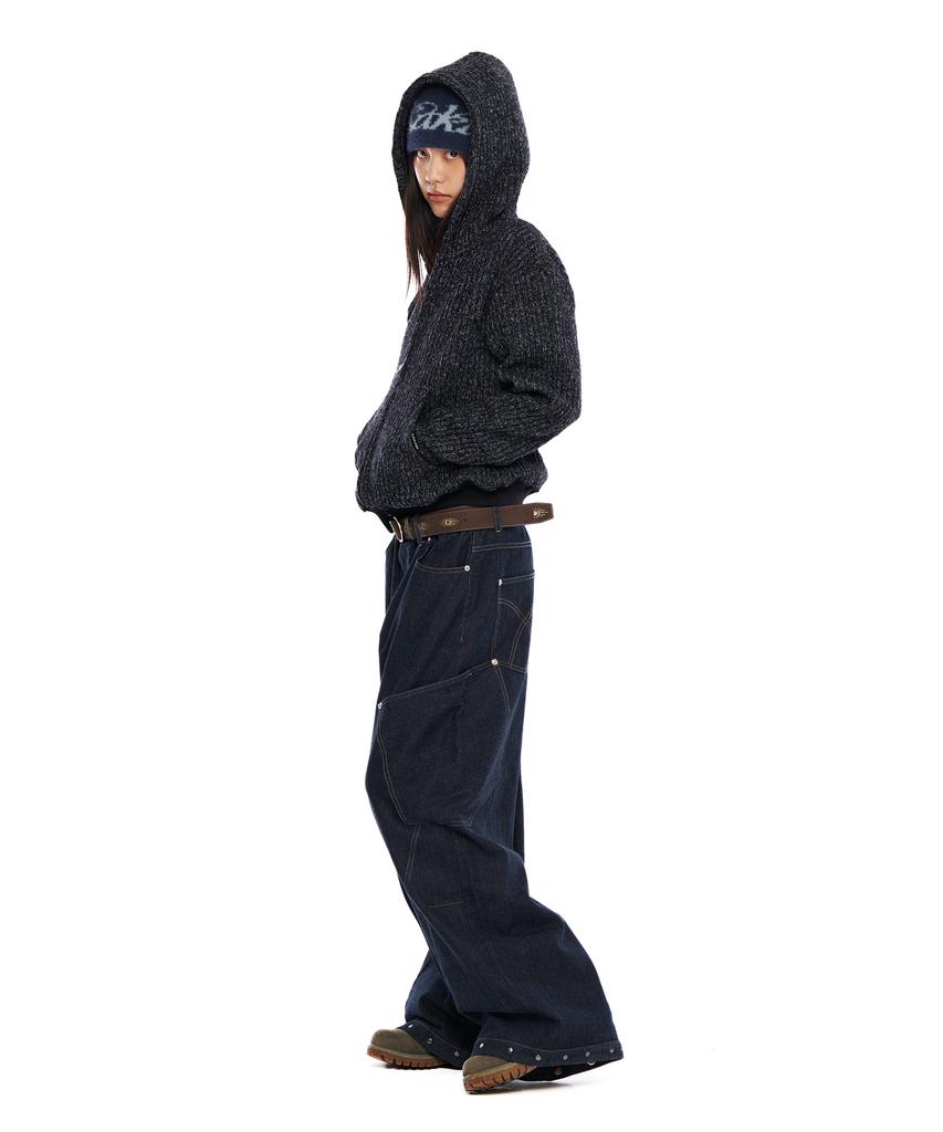 AAKAM Fuzzy Beanie (Blue)