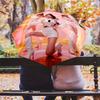 Vibrant Fashion Playful Elegance Folding umbrella Suitable for all seasons 8 paraphenoid bones Sun umbrella printing Gift