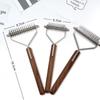 New Wooden Handle Dog Hair Comb Knot Cutter Stainless Steel Pet Fur Trimmer Multi-size Pet Grooming Brush Pet Supplies