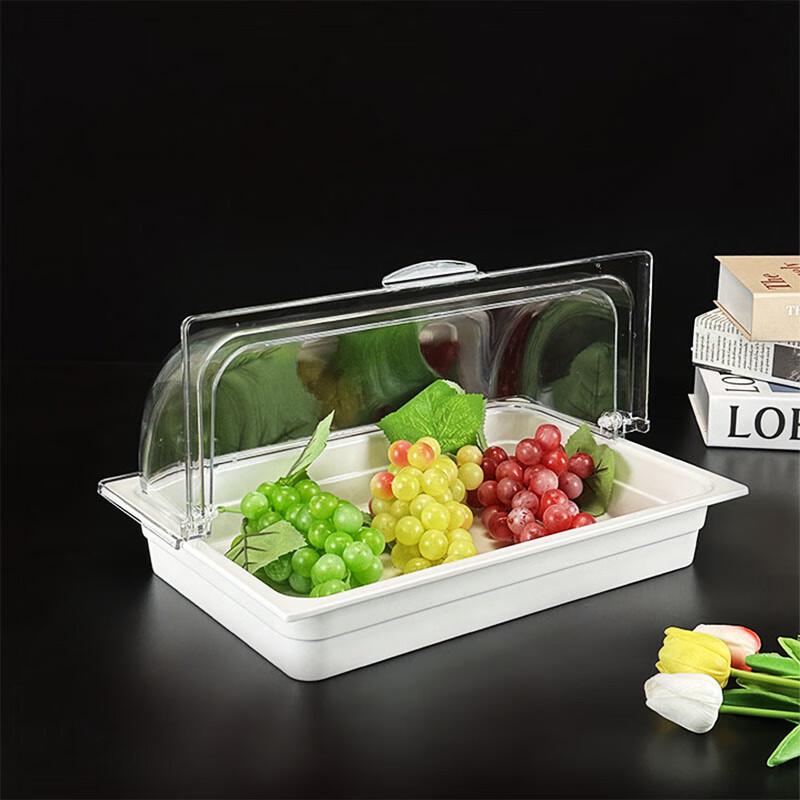 Melamine Food Display Tray with Lid