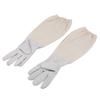 Beekeeping Protective Gloves with Long Canvas Sleeve Beginners Beekeepers Working Tool (XXL)