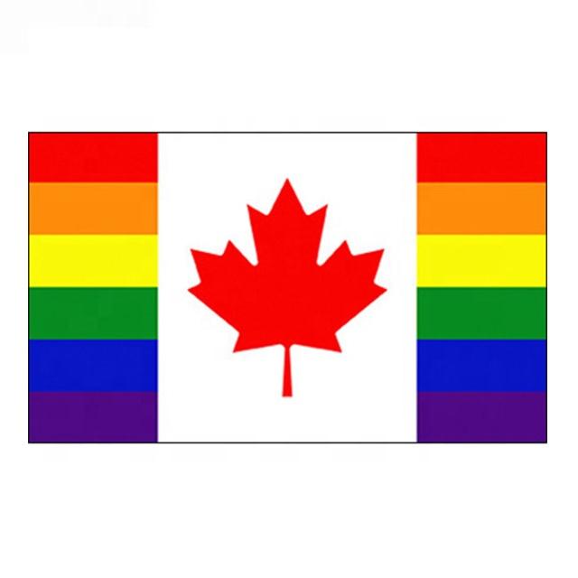 Stock All Inclusive Progress 3x5ft Polyester Big Rainbow Lesbian LGBT Gay Pride Flag Waterproof Lightweight
