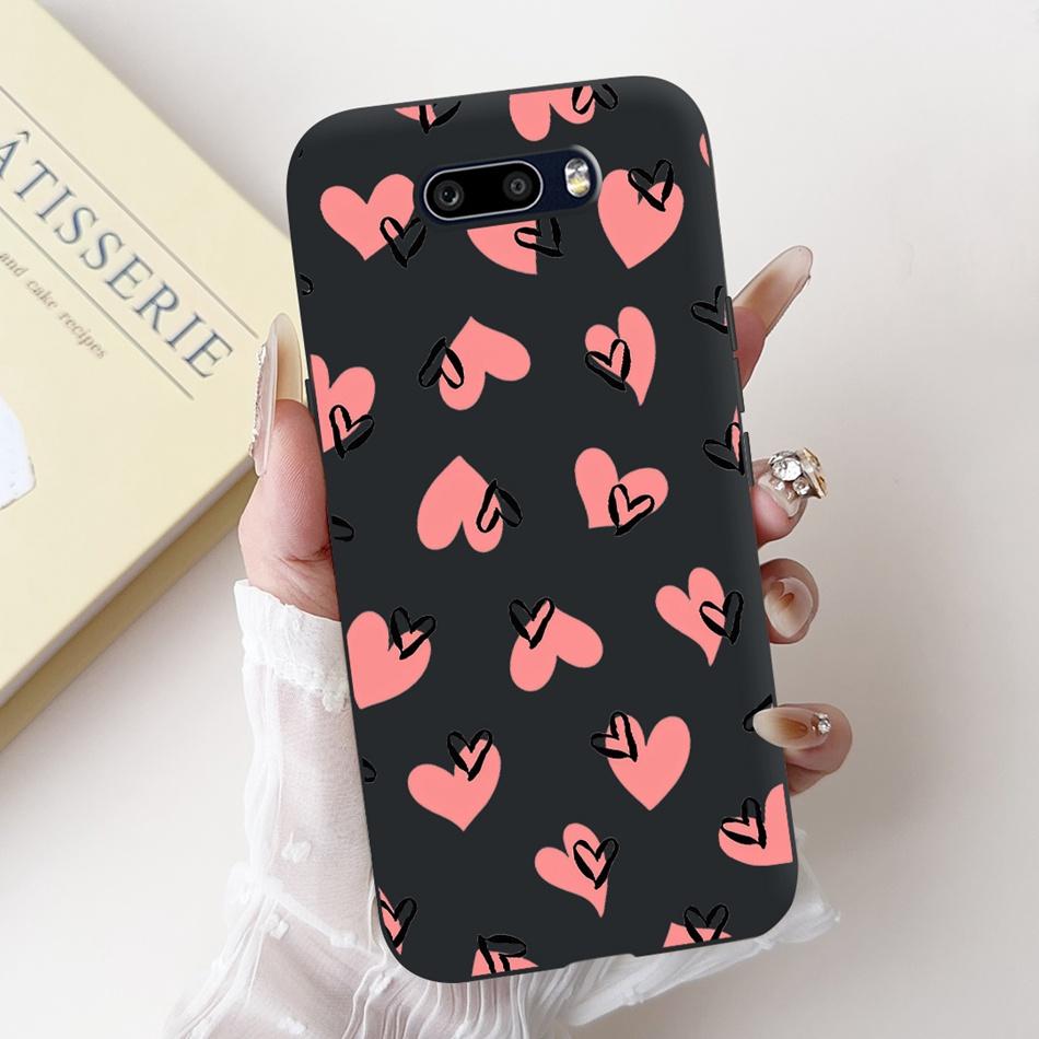 Per LG V50S ThinQ / V50 ThinQ 5G Nuova Carina Custodia per Telefono Floreale a Cartoni Animati Per LG V50 V50S ThinQ Custodia Morbida in Silicone Nero