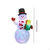Schneemann Beleuchtete Weihnachten Aufblasbare Dekoration Wasserdichte Blow up Hof für