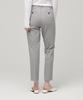 MUSINSA STANDARD WOMAN Women'S Slim Straight Hidden Elastic Waist Slacks [Light Warm Gray]
