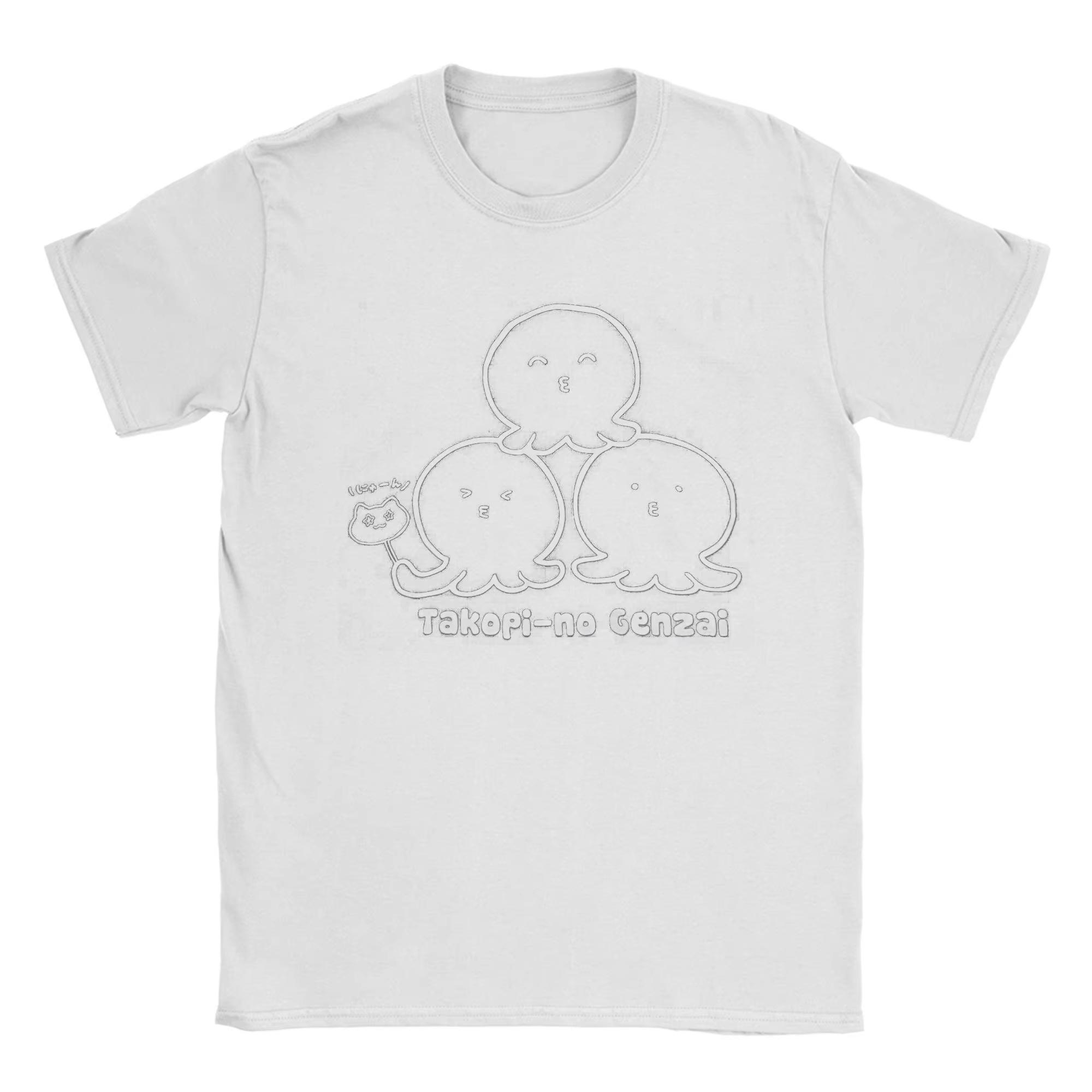 

Anime Shizuka Takopii No Genzai T-Shirt Harajuku T-Shirts Short Sleeve Awesome Tshirt Summer 100 Cotton Winter Innerwear 4XL